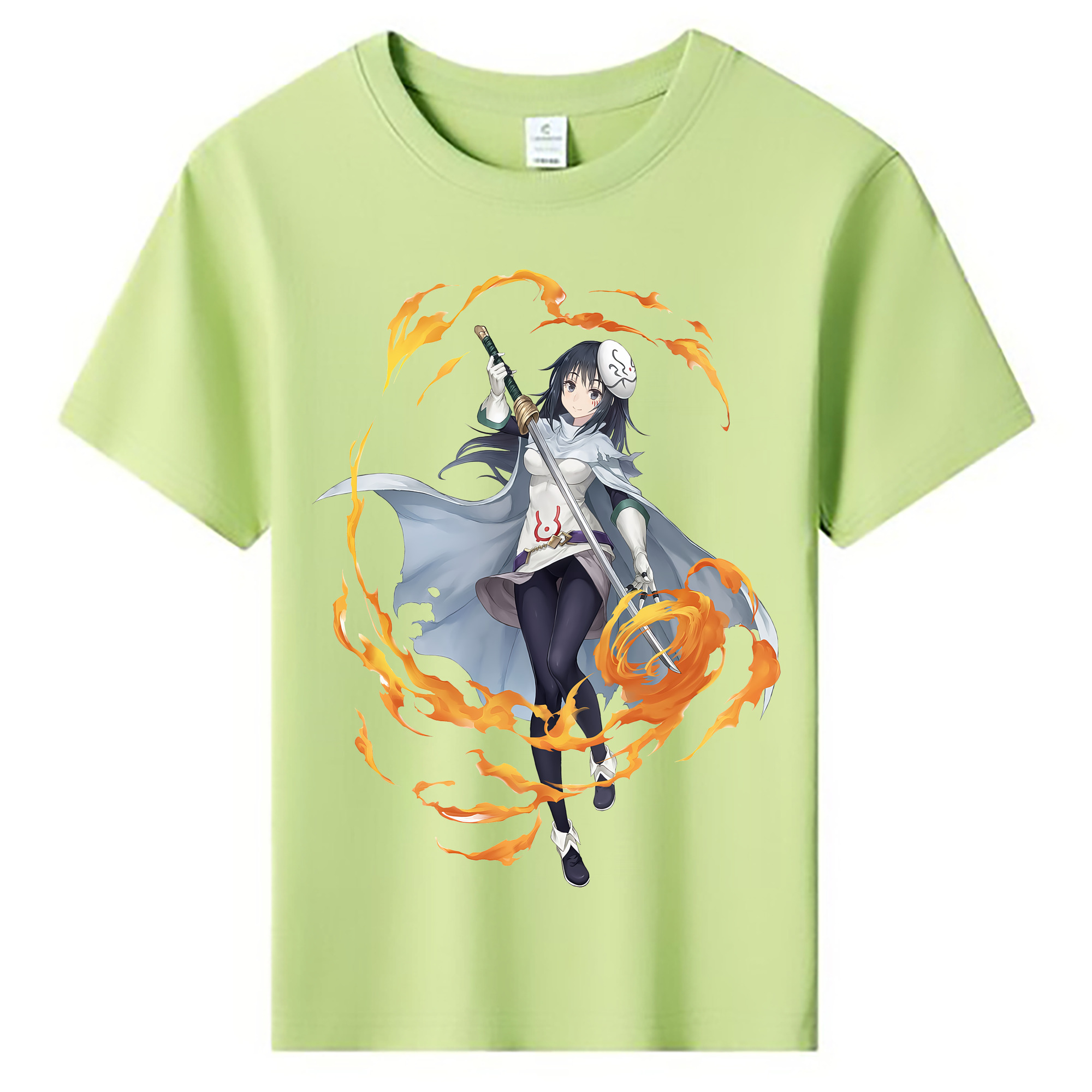 （画像用） 転スラ Regarding Reincarnated to Slime 綿100％キッズTシャツ（フロントプリント）